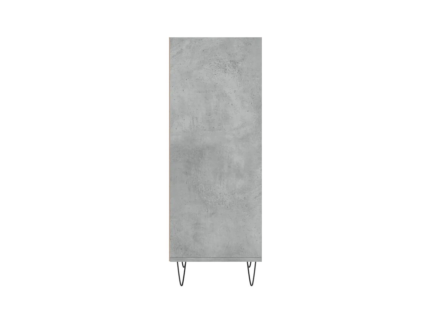 Credenza | Buffet | Armadio Grigio Cemento 34,5x32,5x90 cm in Legno Multistrato