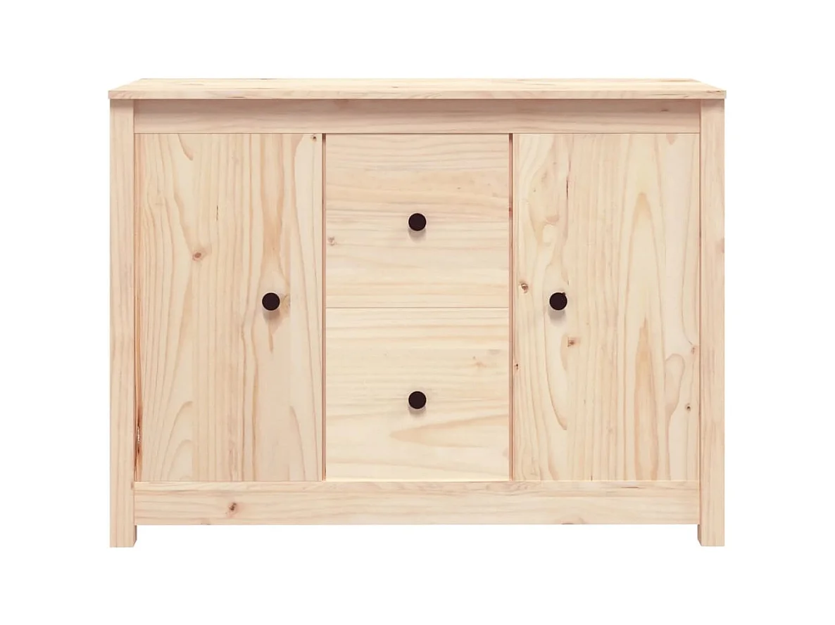 Buffet | Bahut | Meuble de rangement 100x35x74 cm Bois massif de pin