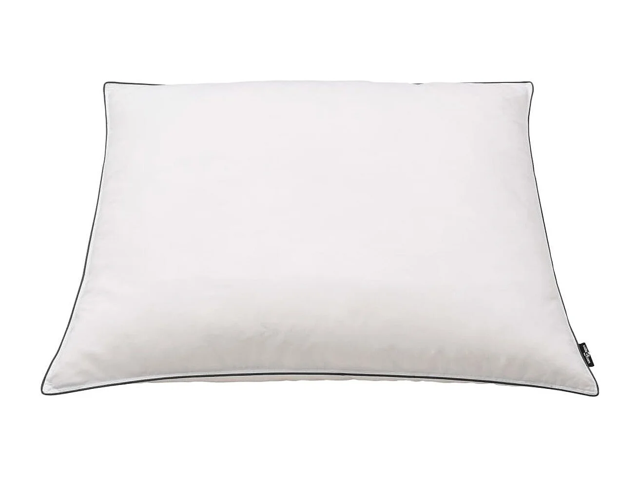 Pack de 2 almohadas de plumón consistencia fuerte blanco 70x60 cm