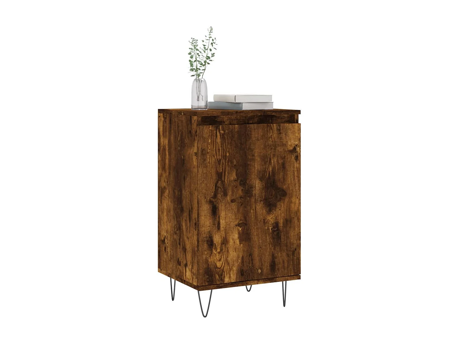 Buffet | Bahut | Meuble de rangement chêne fumé 40x35x70 cm bois d'ingénierie