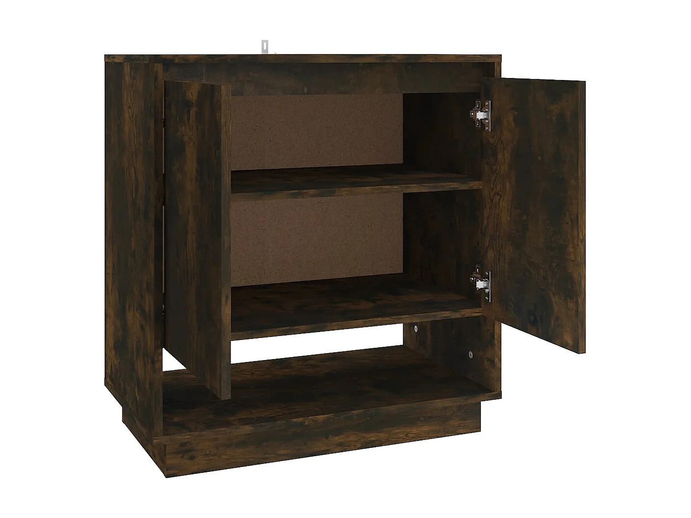 Buffet | Bahut | Meuble de rangement Chêne fumé 70x41x75 cm Bois d'ingénierie