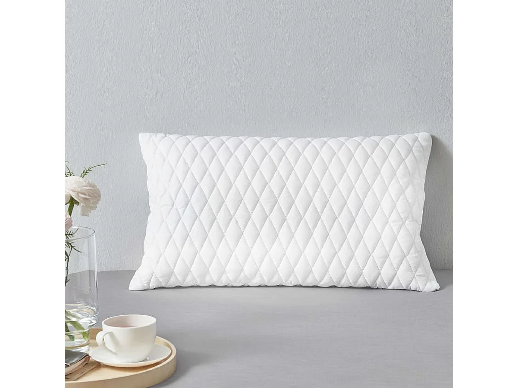 Conjunto de Travesseiros 2 Peças em Espuma de Memória 80x40x14 cm para um Sono Revitalizante