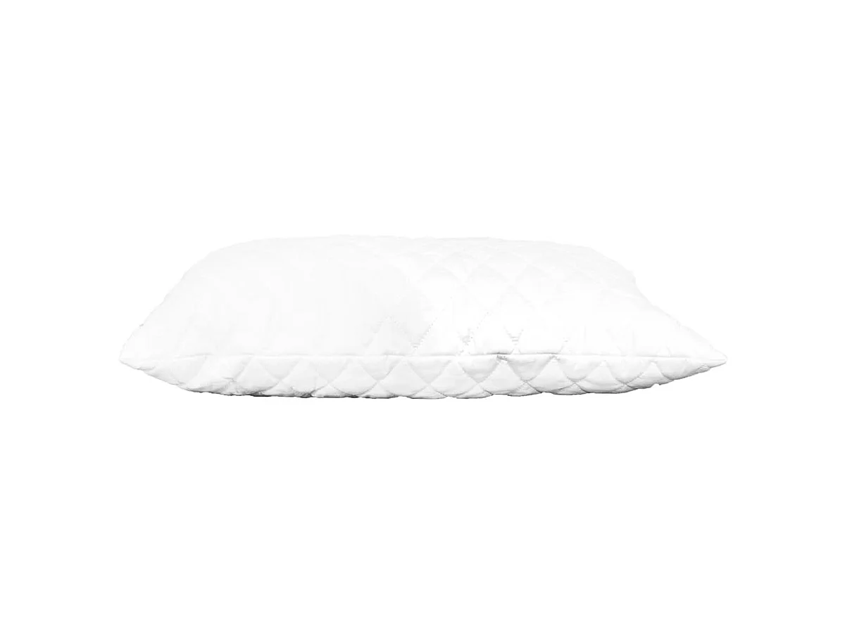 Pack de 2 almohadas Scala espuma viscoelástica blanco 14x70x60 cm