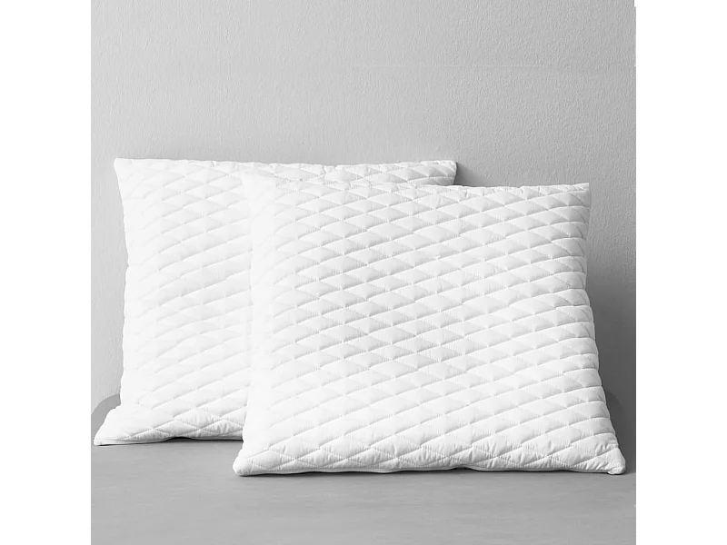 Conjunto de Travesseiros de Espuma de Memória 70x60x14 cm - 2 Peças