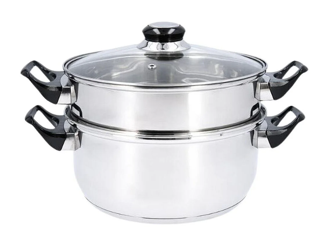 Batería de cocina 3 piezas Habitat Quid acero inoxidable