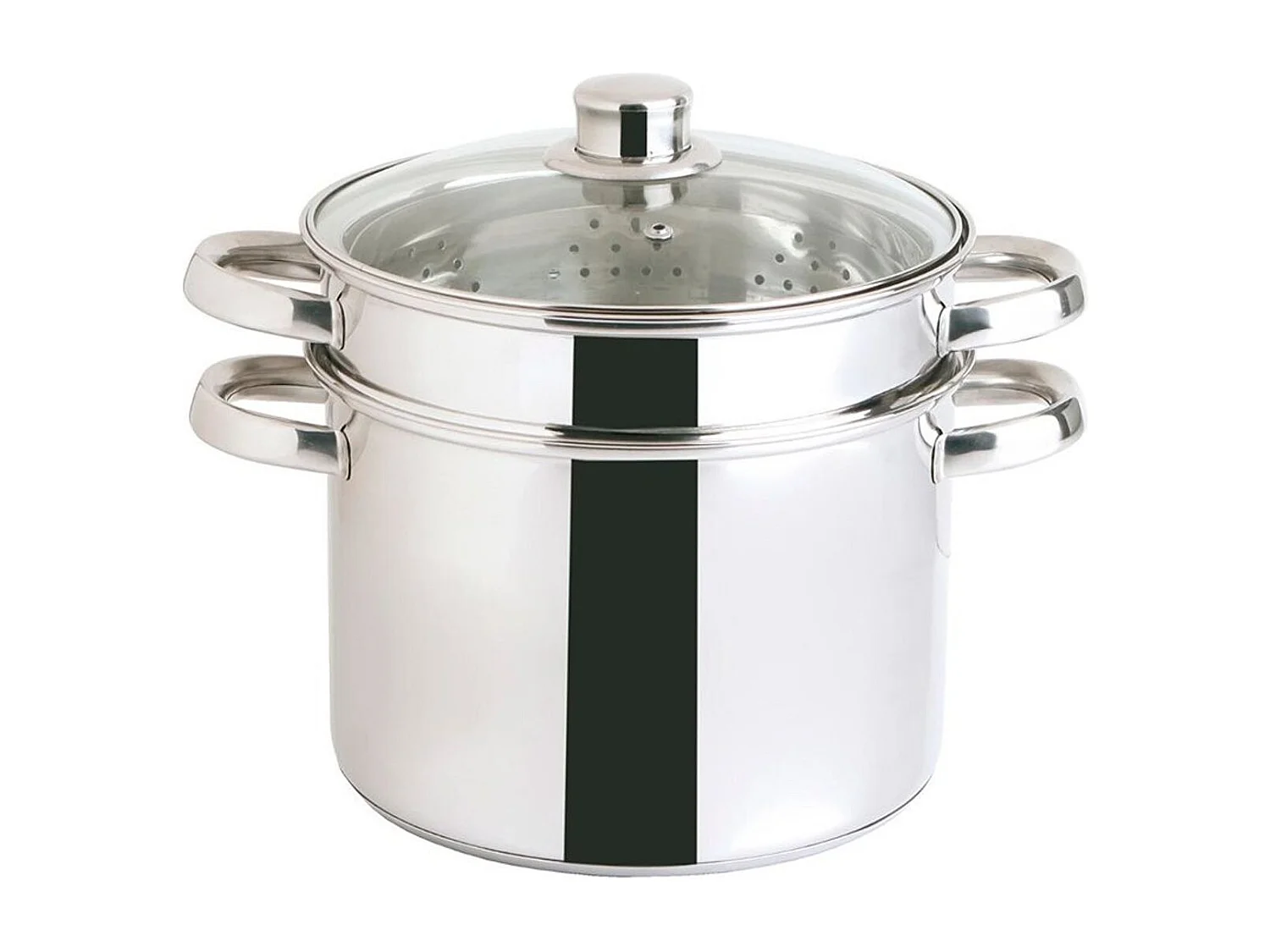 Batería de cocina 4 piezas Gastro Fresh Quid acero inoxidable Ø22 cm