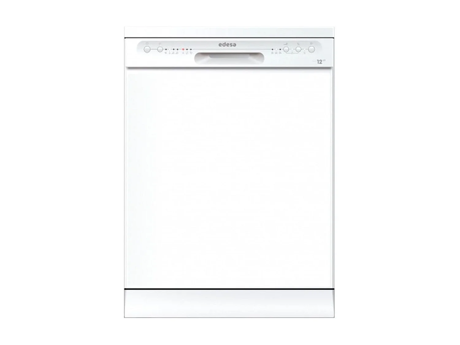 Lavavajillas Edesa EDW-6120 WH 12 servicios 4 programas E blanco 60 cm