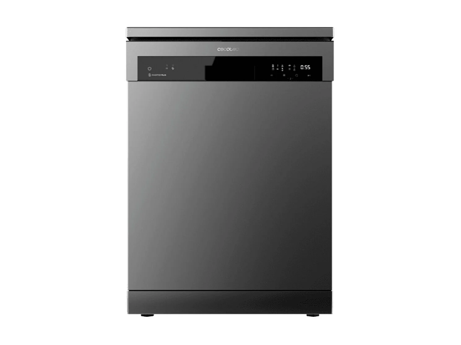 Lavavajillas Cecotec Bolero Aguazero 6500 15 cubiertos 6 programas C gris oscuro 60 cm