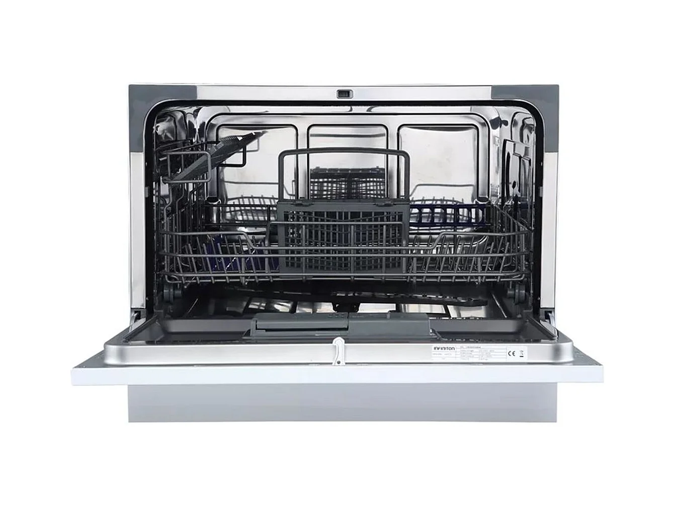 Lavavajillas Infiniton DIW-CT6 6 servicios 7 programas 47dB F blanco 43,8x55x50 cm