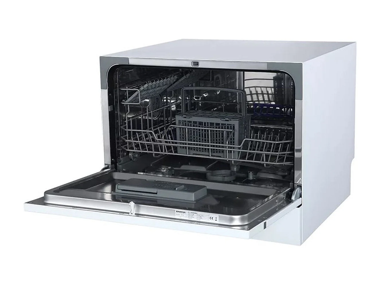 Lavavajillas Infiniton DIW-CT6 6 servicios 7 programas 47dB F blanco 43,8x55x50 cm