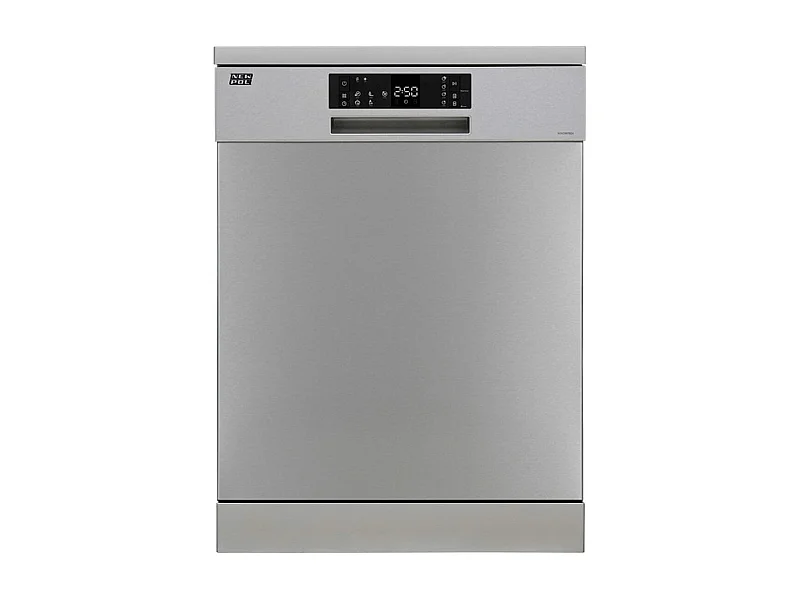 Lavavajillas New Pol NWD605DX 12 cubiertos panel elecrónico E inox 59,8 cm