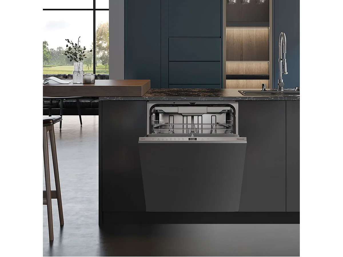 Lavavajillas encastrable Hisense HV16D5 16 servicios 6 programas D blanco 59,8 cm