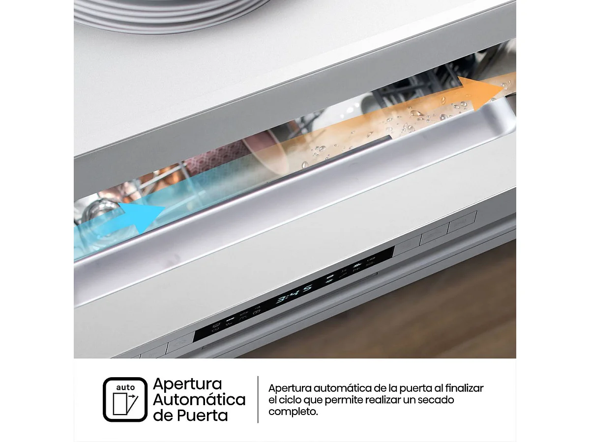 Lavavajillas Hisense HS623D10W 14 servicios 7 programas D blanco 60 cm