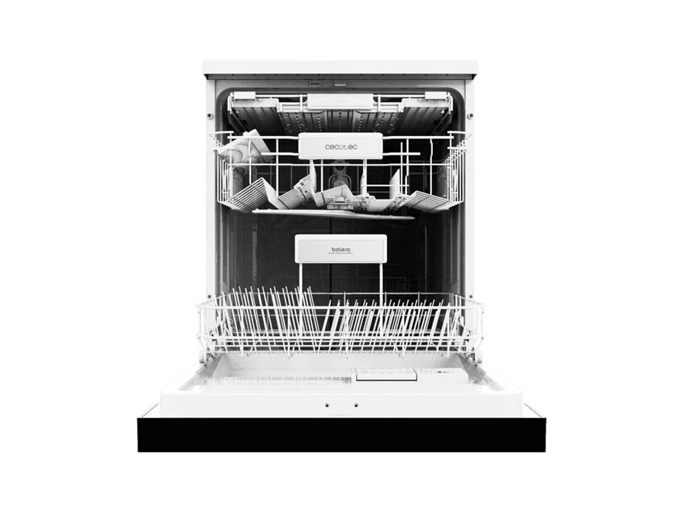 Lavavajillas Cecotec Bolero Aguazero 6500 15 cubiertos 6 programas C inox 60 cm