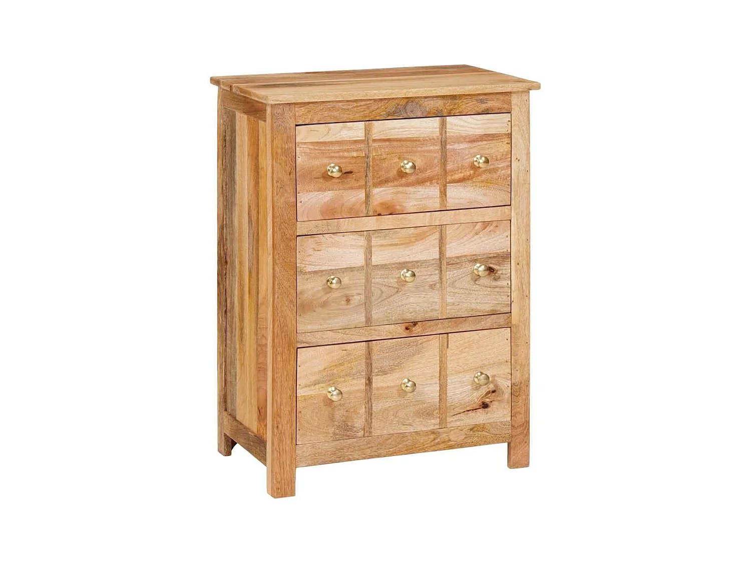 Buffets & Commodes | Bahuts | Meuble de rangement Marron 55 x 35 x 75 cm Bois de mangue massif