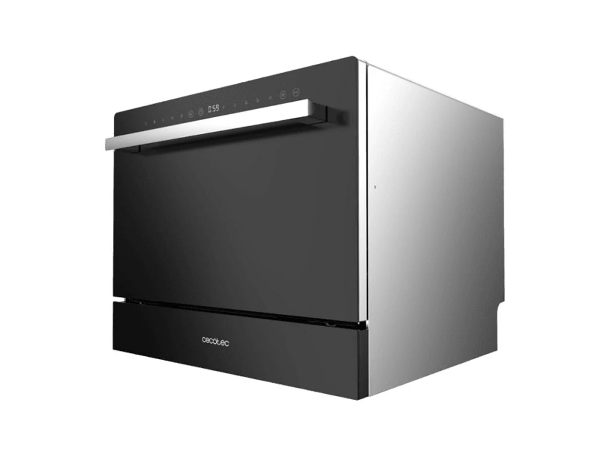 Lavavajillas Cecotec Bolero Aguazero 2400 6 servicios D negro 55 cm