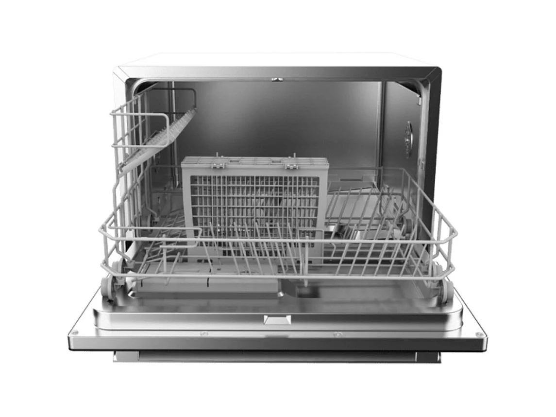 Lavavajillas Cecotec Bolero Aguazero 2400 6 servicios D negro 55 cm