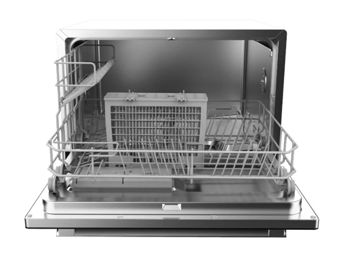 Lavavajillas Cecotec Bolero Aguazero 2400 6 servicios D negro 55 cm