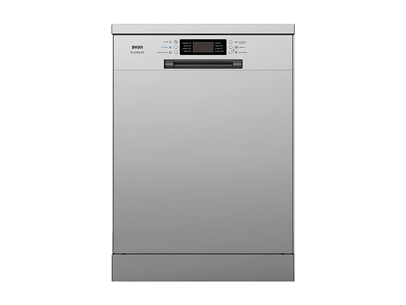 Lavavajillas Svan SVJ606XD 15 cubiertos 8 programas 3 bandejas D inox 84,5 cm