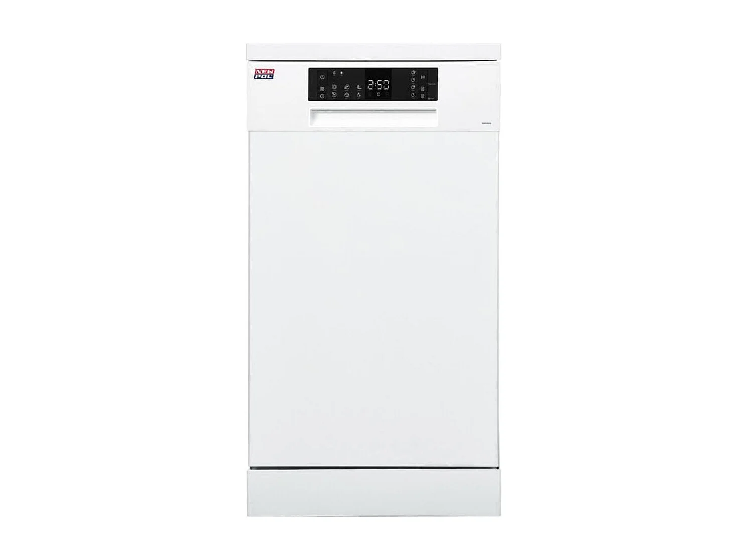 Lavavajillas New Pol NWD456W 10 servicios 6 programas E blanco 45 cm