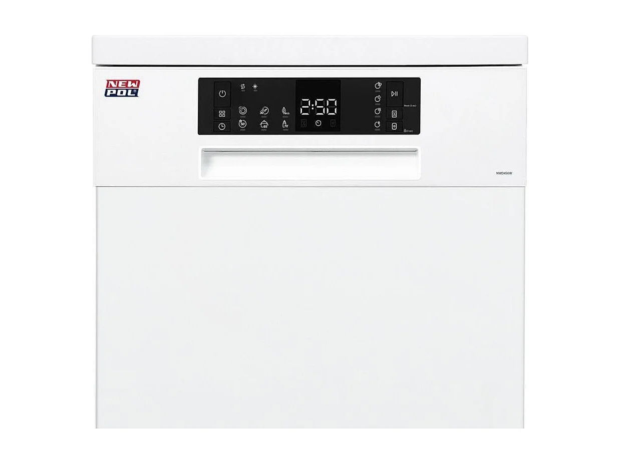 Lavavajillas New Pol NWD456W 10 servicios 6 programas E blanco 45 cm