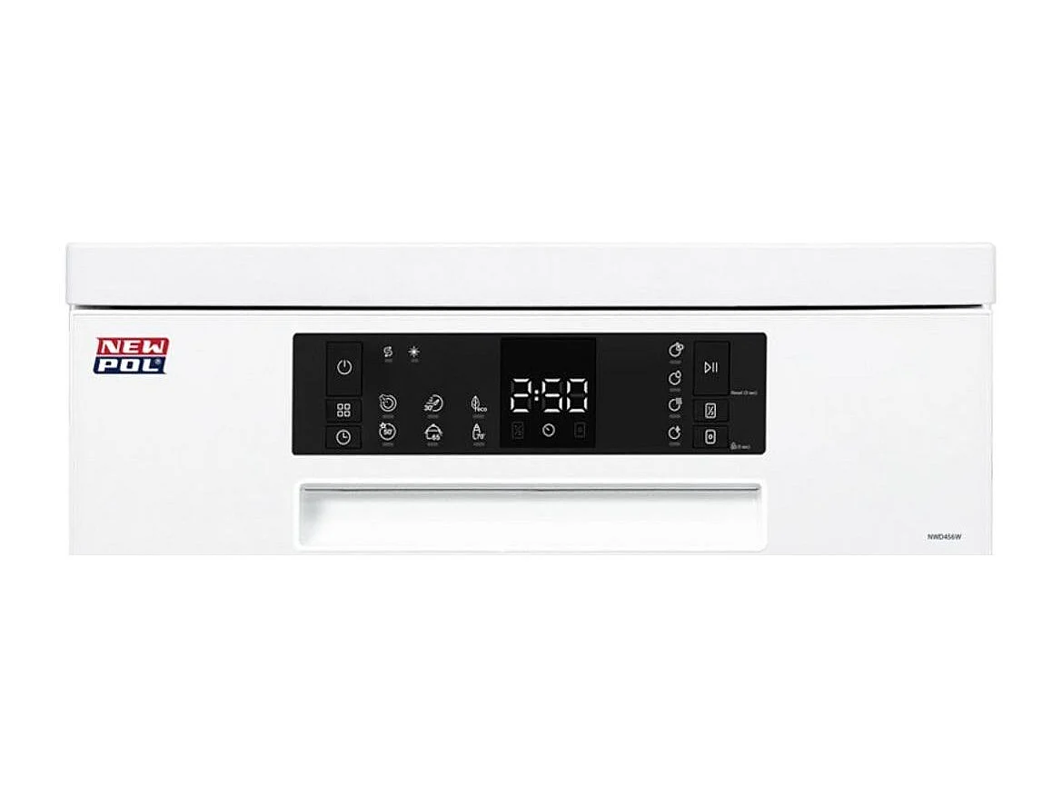Lavavajillas New Pol NWD456W 10 servicios 6 programas E blanco 45 cm