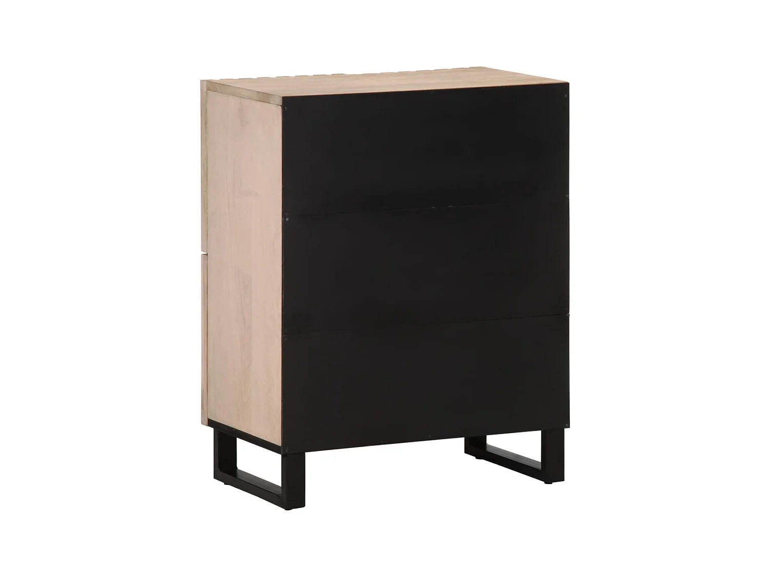Buffet | Bahut | Meuble de rangement 60x34x75 cm bois de manguier massif