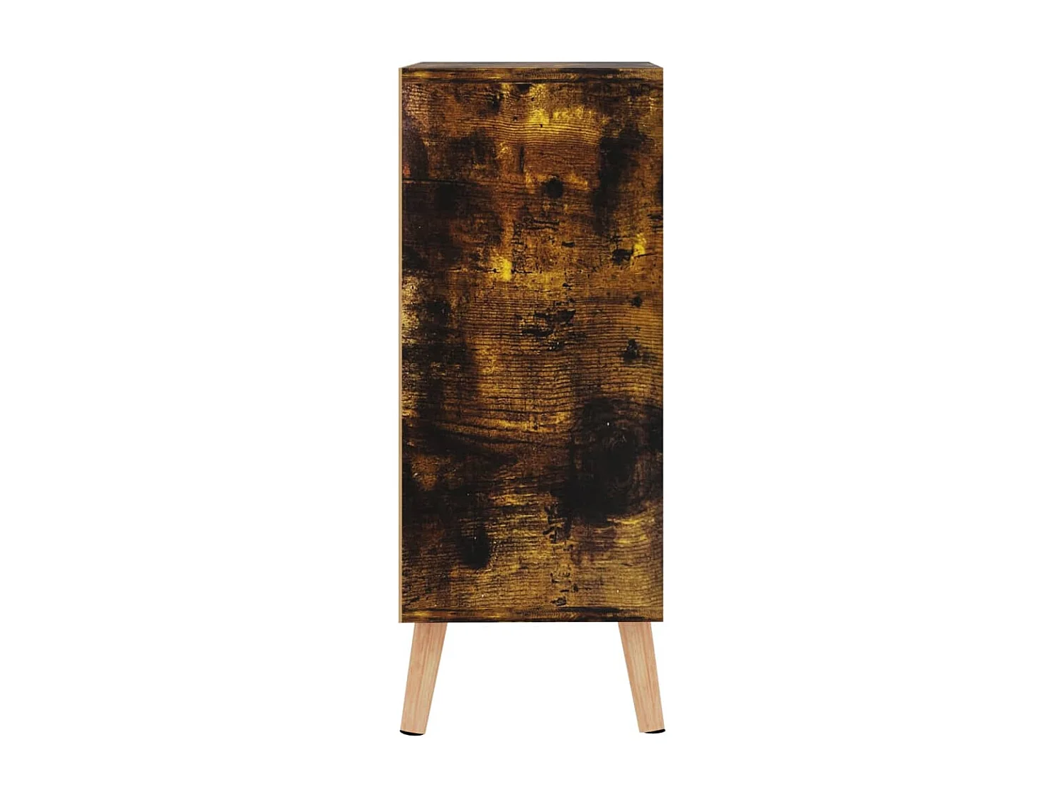 Buffet | Sideboard | Dressoir 60x30x72 cm bewerkt hout gerookt eikenkleurig