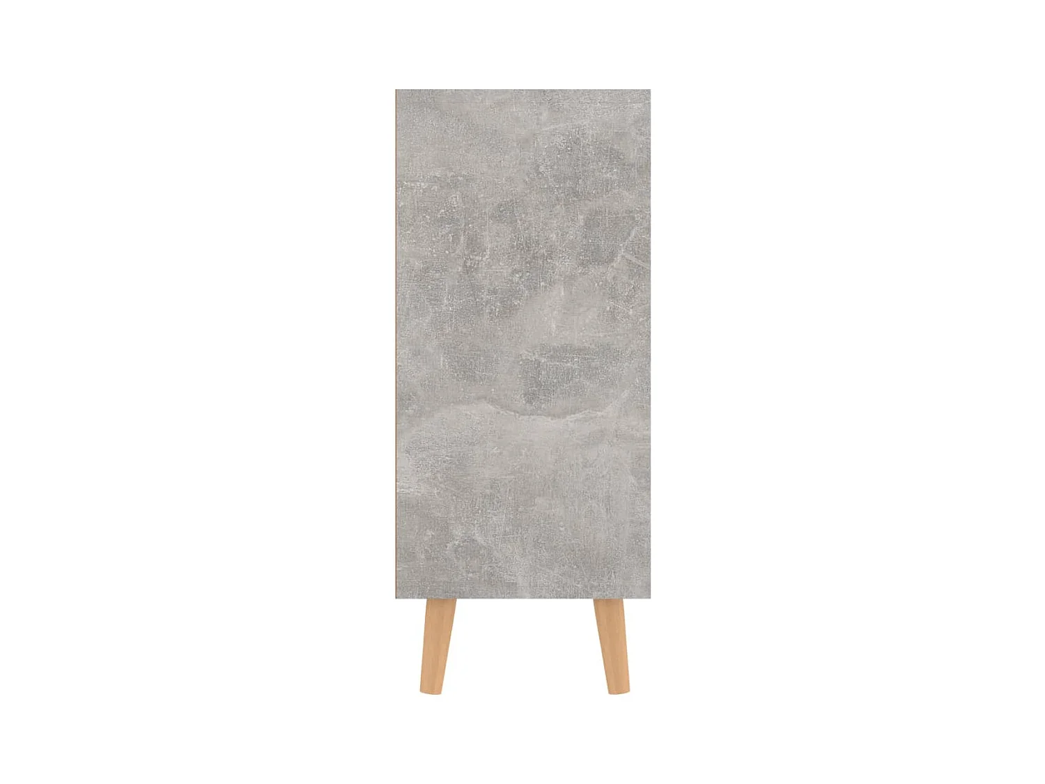 Credenza | Buffet | Armadio Grigio Cemento 90x30x72 cm in Legno Multistrato