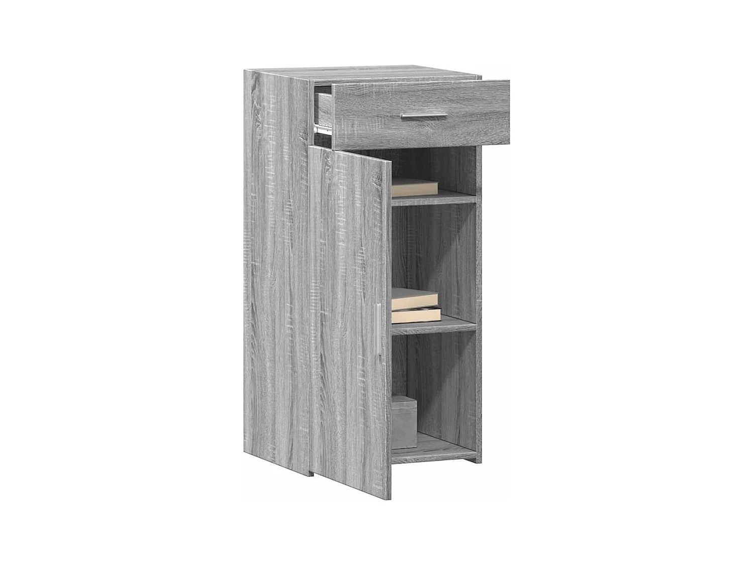 Buffet | Bahut | Meuble de rangement sonoma gris 45x42,5x93 cm bois d'ingénierie