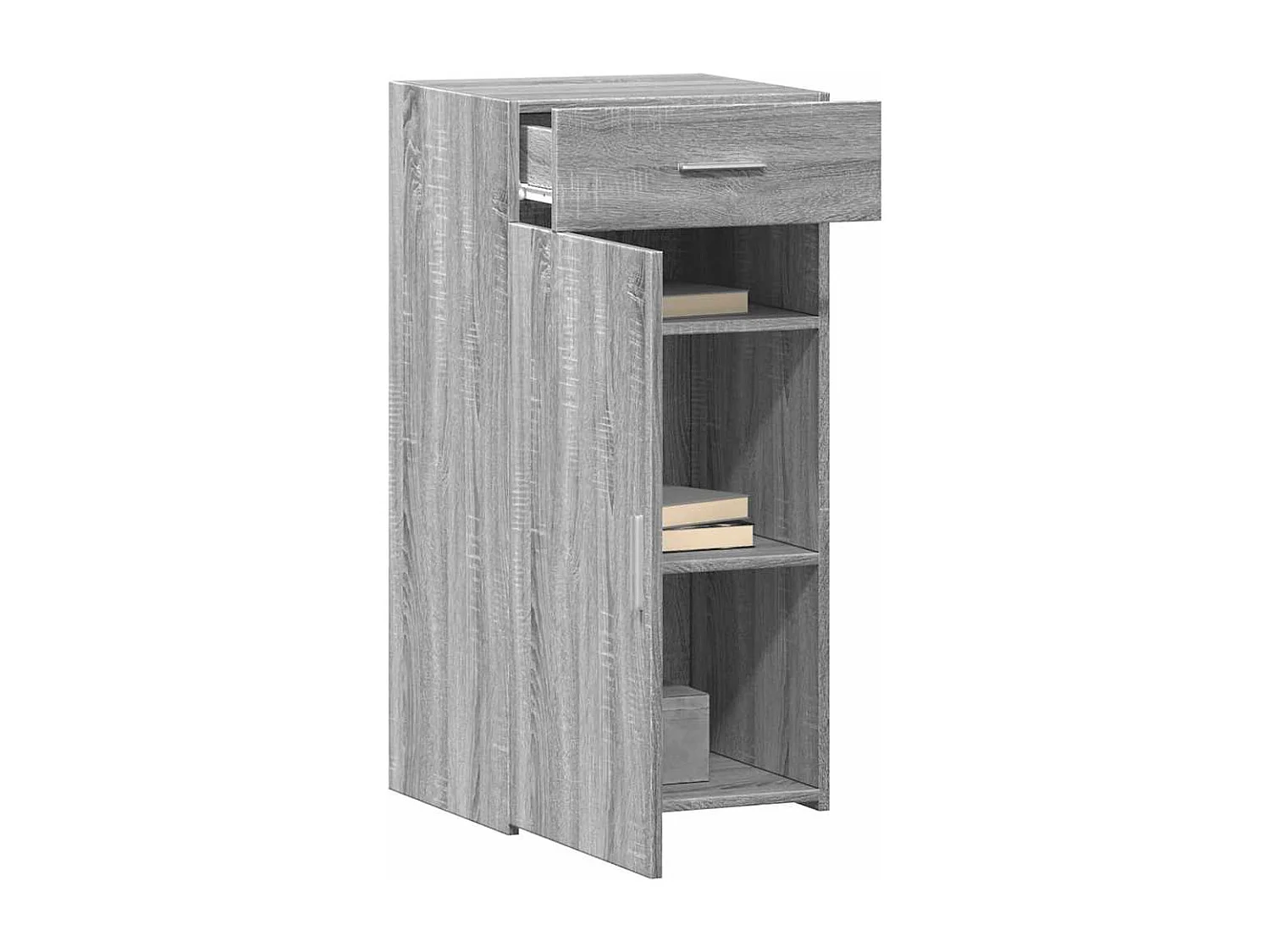 Buffet | Bahut | Meuble de rangement sonoma gris 45x42,5x93 cm bois d'ingénierie