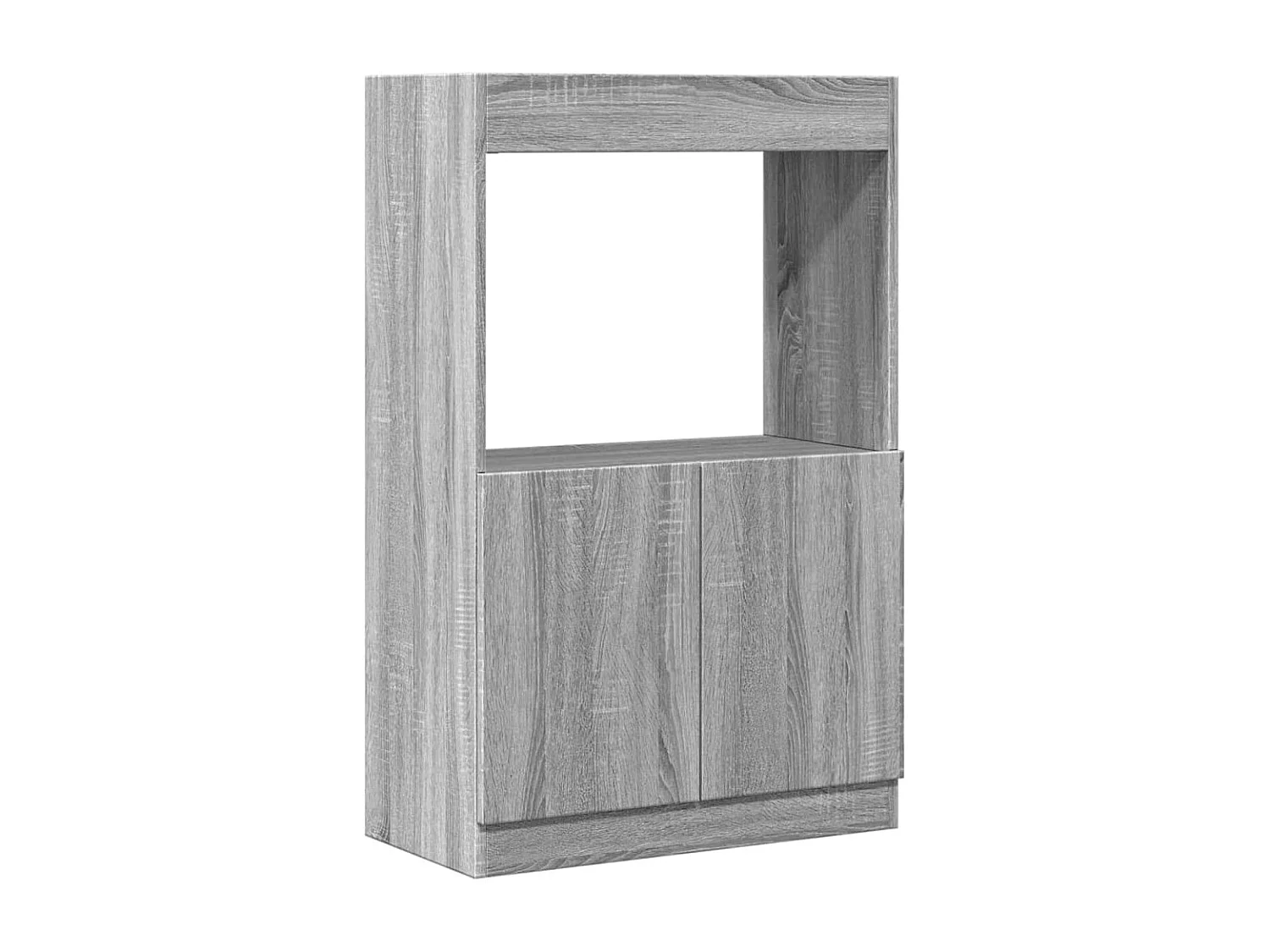 Buffet | Bahut | Meuble de rangement haut sonoma gris 63x33x100 cm bois d'ingénierie