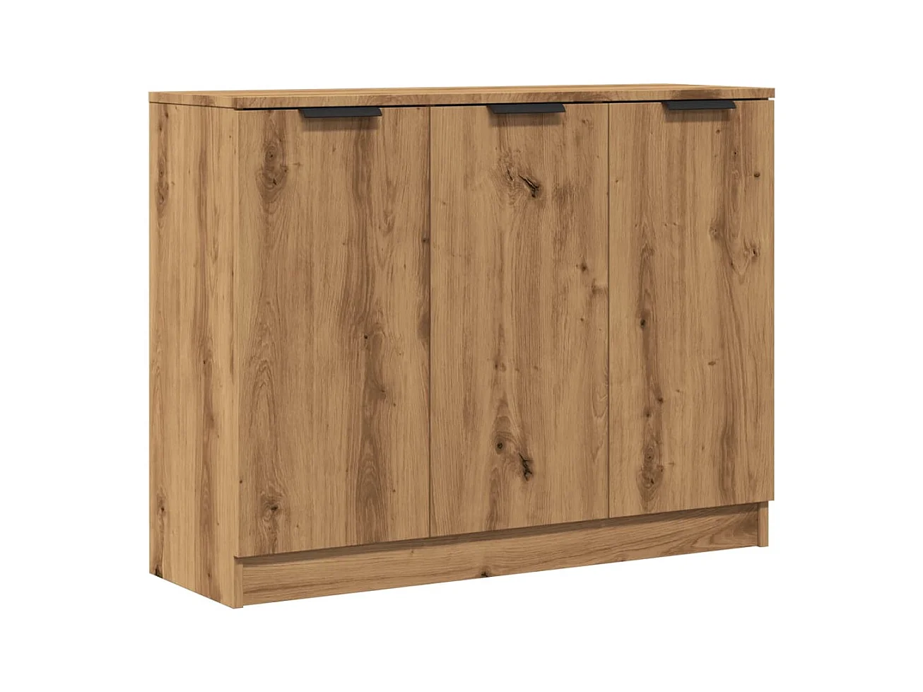 Credenza | Buffet | Armadio Rovere Artigianale 90,5x30x70 cm in Legno Multistrato