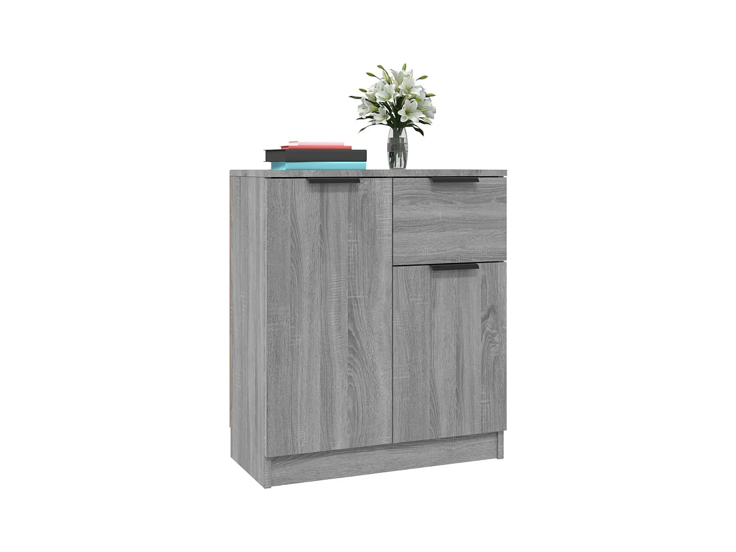 Credenza | Buffet | Armadio Grigio Sonoma 60x30x70 cm in Legno tecnico