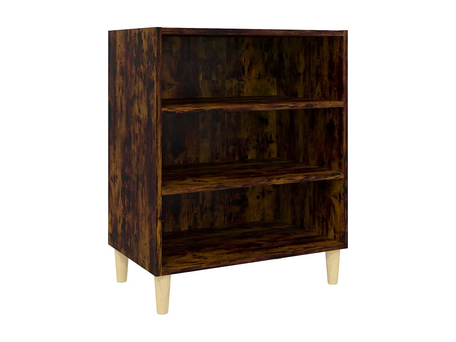 Buffet | Bahut | Meuble de rangement chêne fumé 57x35x70 cm bois d'ingénierie