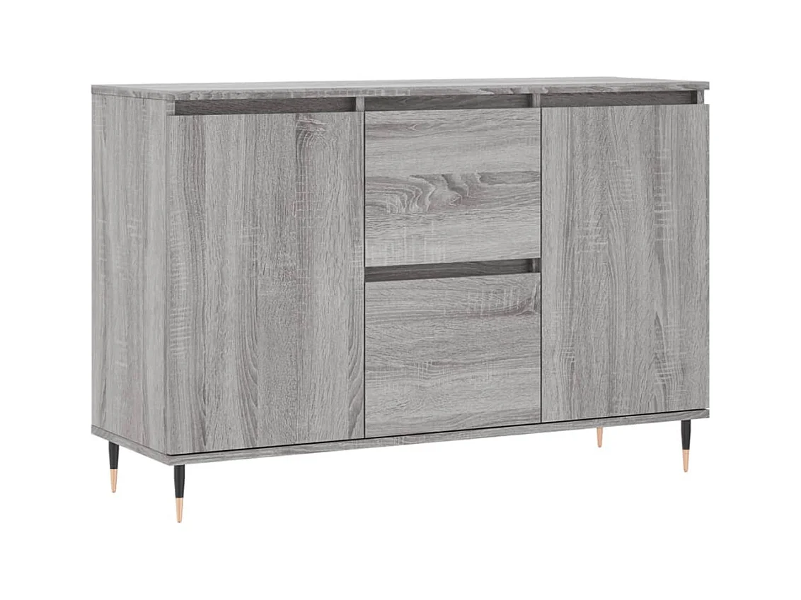 Buffet | Bahut | Meuble de rangement sonoma gris 104x35x70 cm bois d'ingénierie