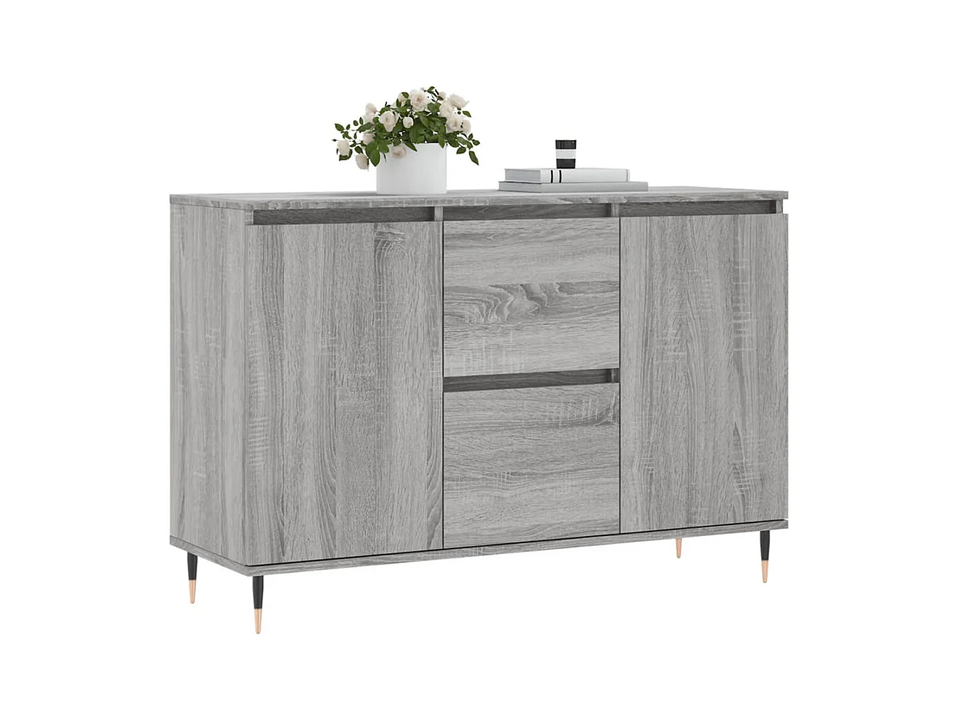Buffet | Bahut | Meuble de rangement sonoma gris 104x35x70 cm bois d'ingénierie