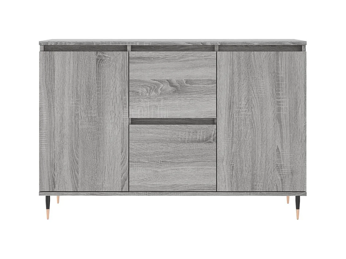 Buffet | Bahut | Meuble de rangement sonoma gris 104x35x70 cm bois d'ingénierie
