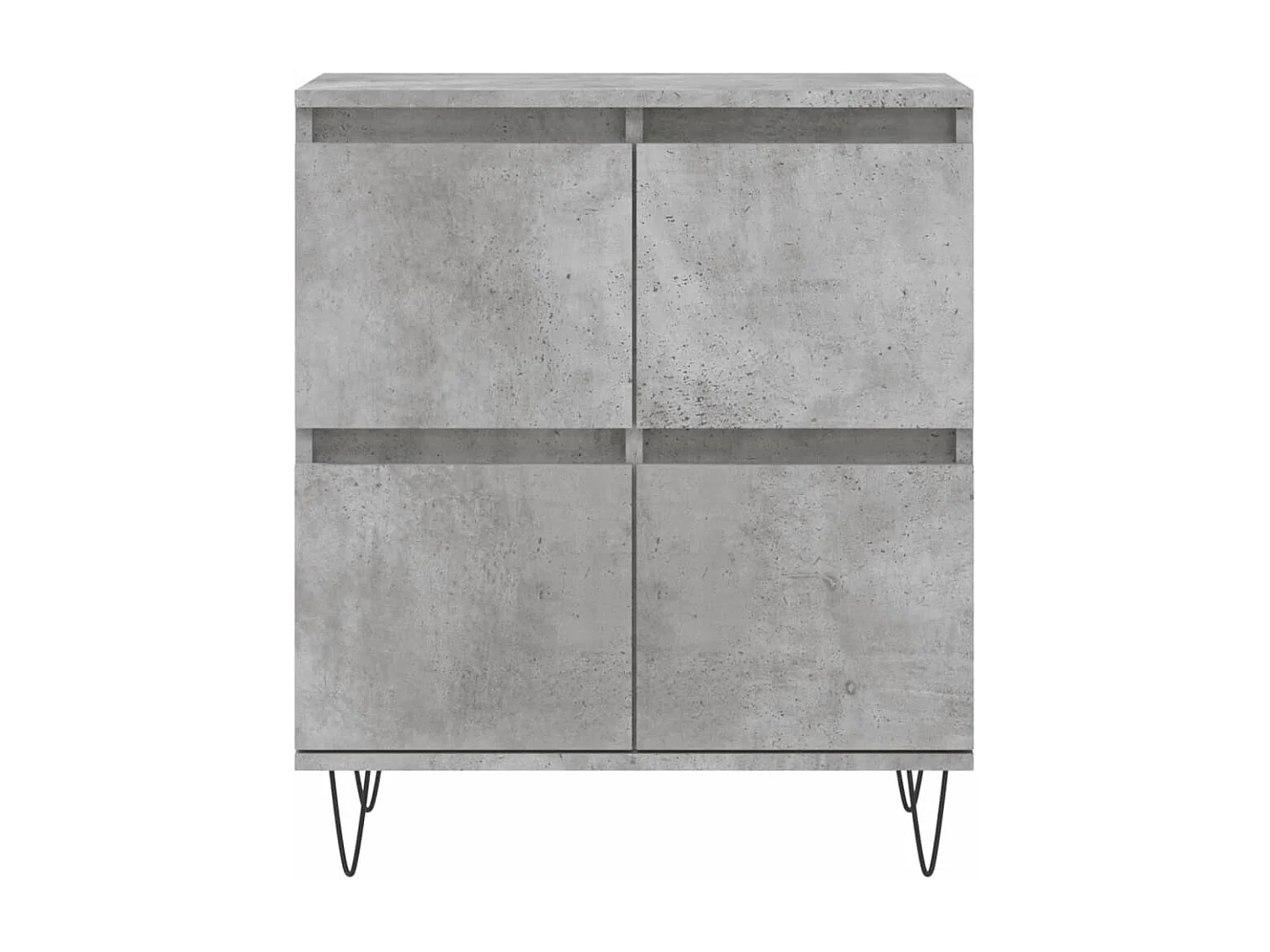 Buffet | Sideboard | Dressoir 60x35x70 cm bewerkt hout betongrijs