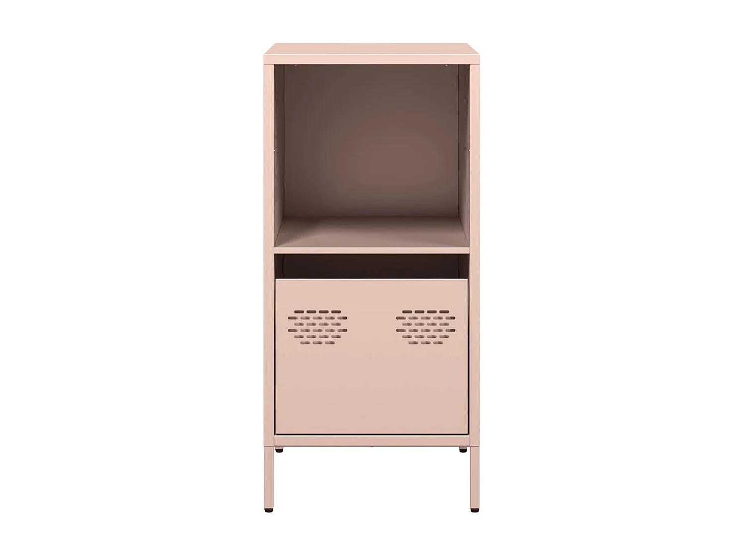 Buffet | Commode à tiroir | Meuble de rangement rose 35x39x73,5 cm acier laminé à froid