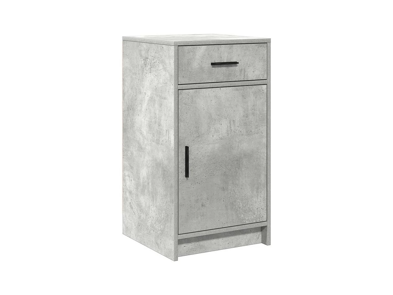 Buffet | Bahut | Meuble de rangement Gris Béton 40x41x75 cm Bois d'ingénierie