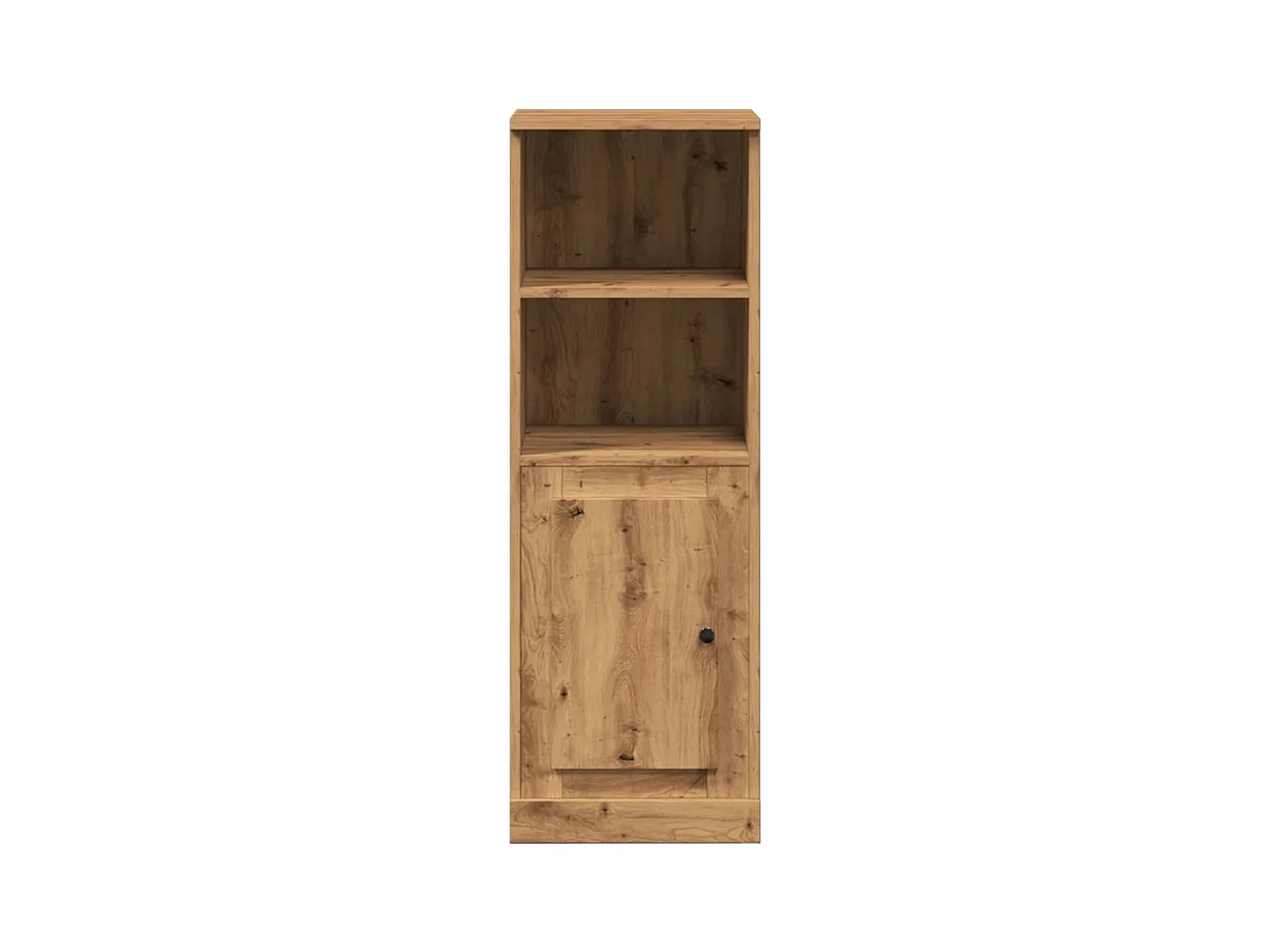 Buffet | Bahut | Meuble de rangement haut chêne artisanal 36x35,5x103,5 cm bois d'ingénierie