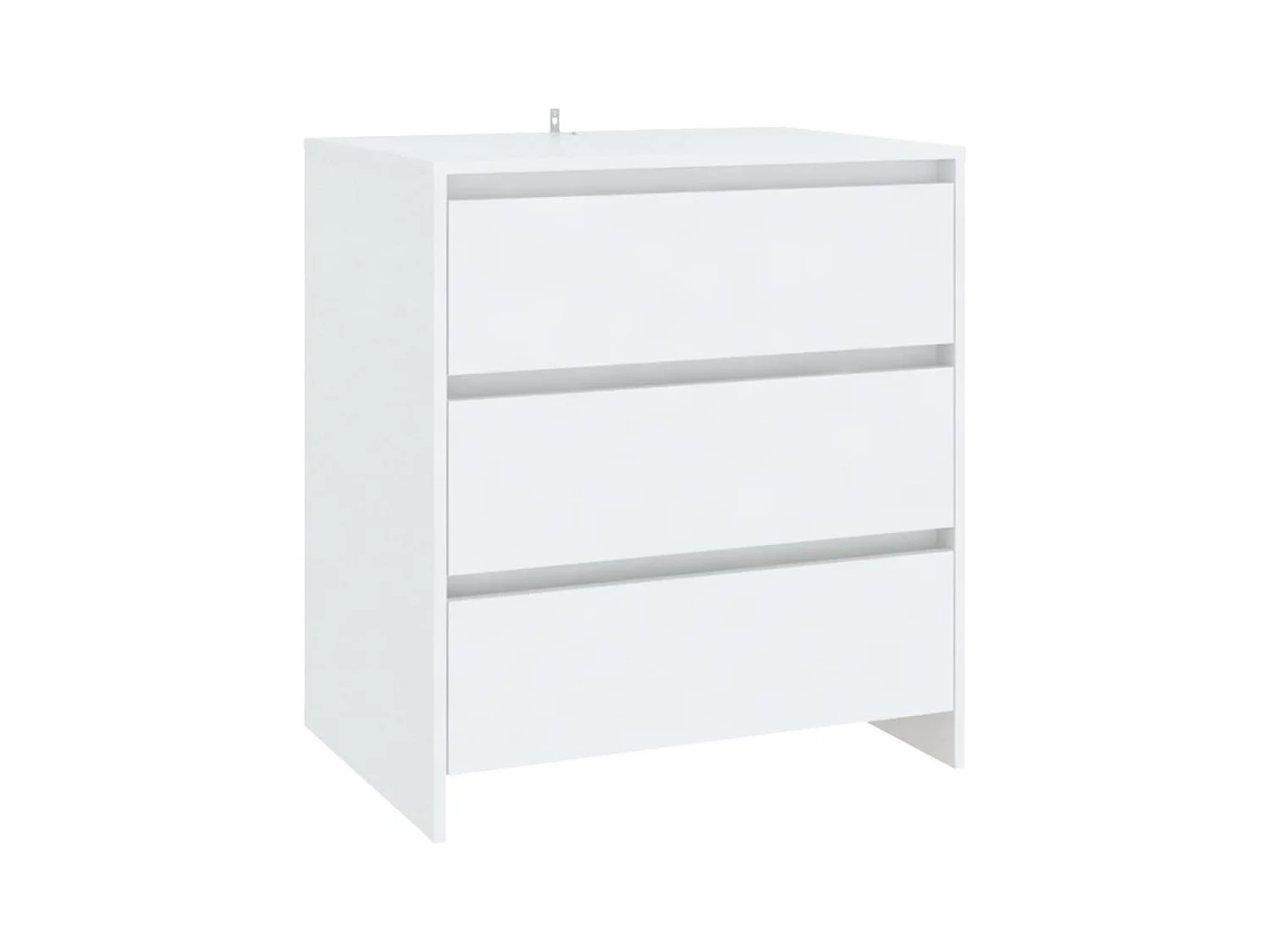 Buffet | Commode à tiroir | Meuble de rangements | Bahuts | Meuble de rangement 3 pcs Blanc Bois d'ingénierie