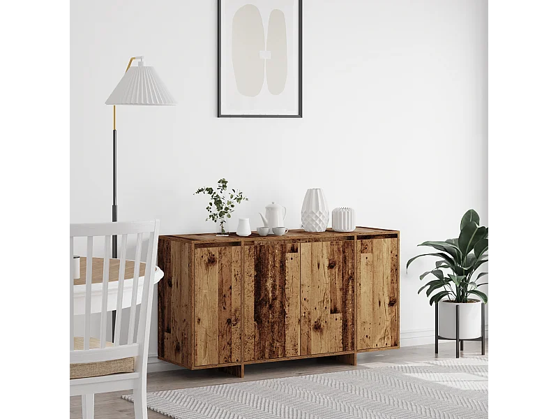Buffet | Bahut | Meuble de rangement en Bois Ancien Bois ancien Bois massif récupéré