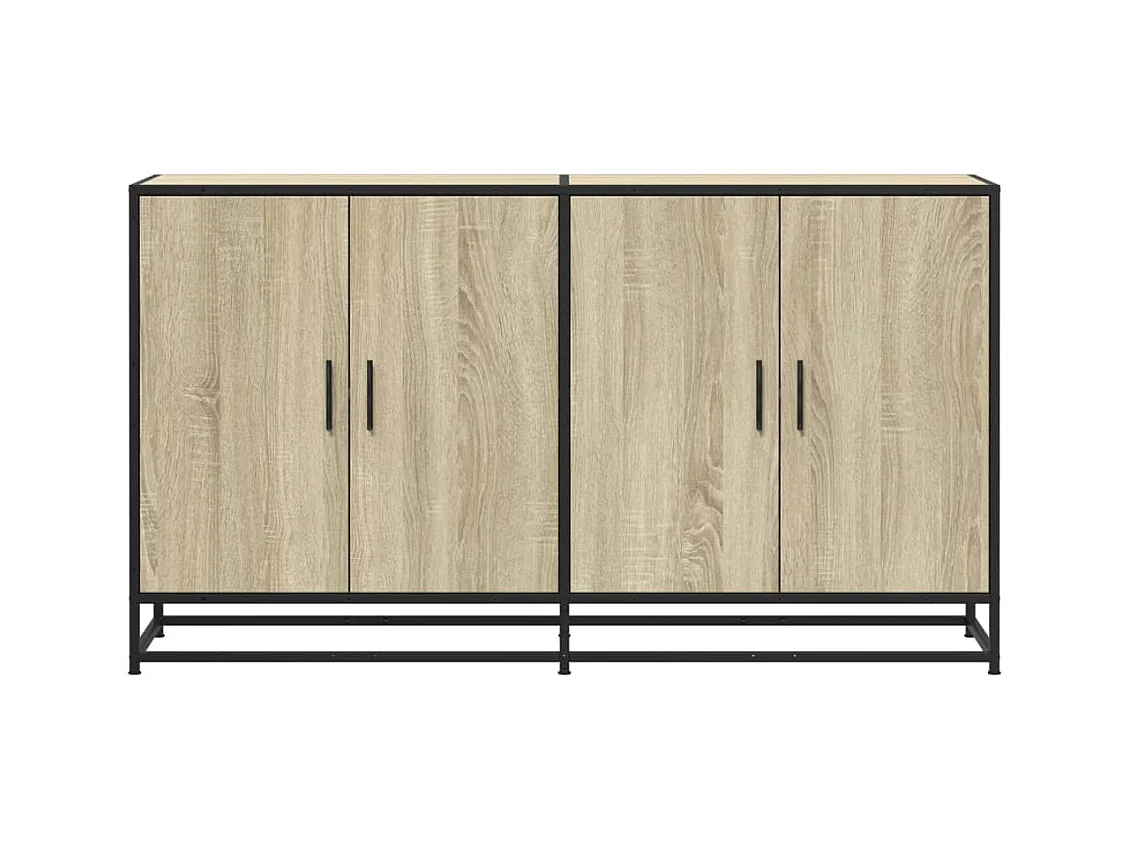 Credenza | Buffet | Armadio Rovere Sonoma 134x35x76 cm in Truciolato