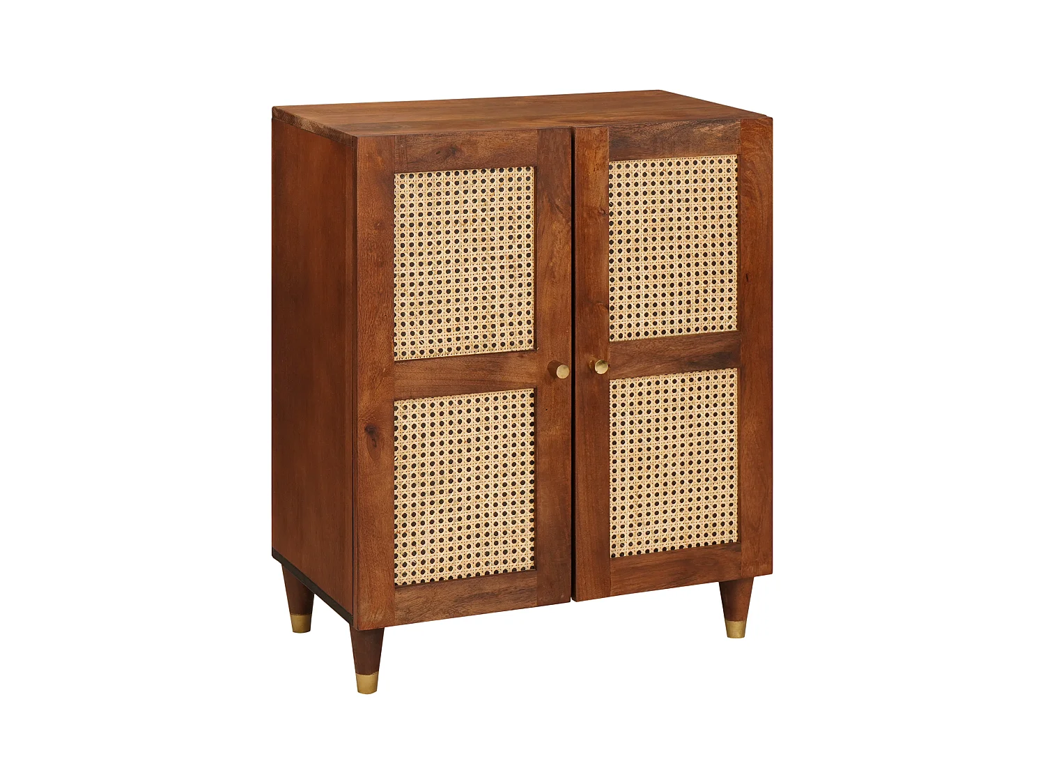 Buffet | Bahut | Meuble de rangement Marron 60 x 33 x 75 cm Bois de mangue massif
