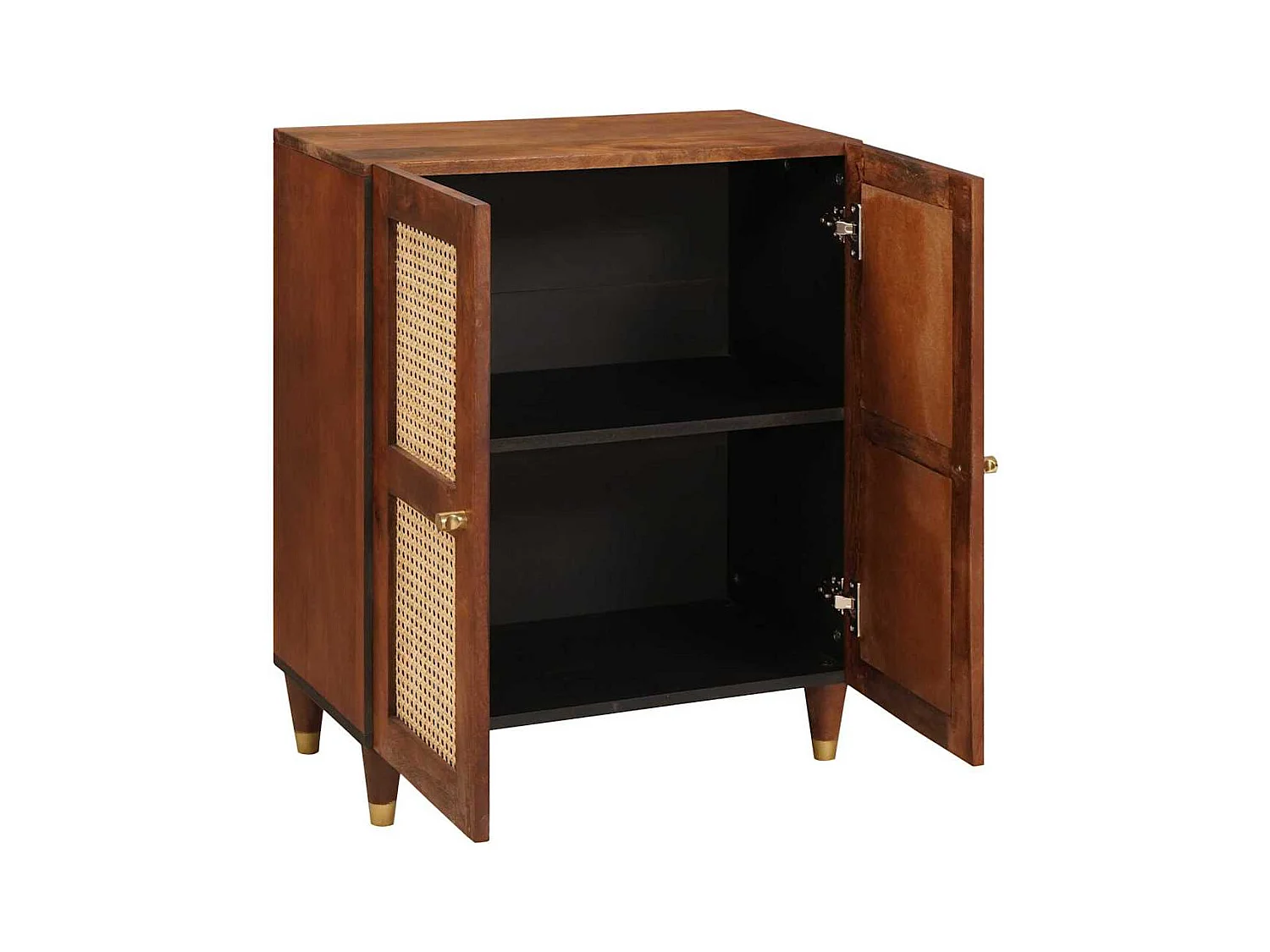 Buffet | Bahut | Meuble de rangement Marron 60 x 33 x 75 cm Bois de mangue massif