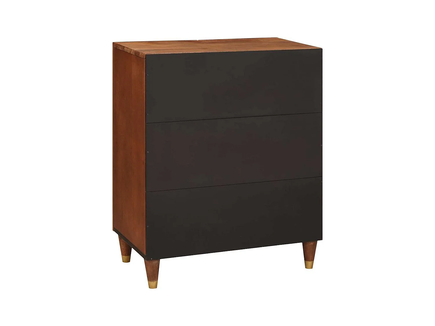 Buffet | Bahut | Meuble de rangement Marron 60 x 33 x 75 cm Bois de mangue massif