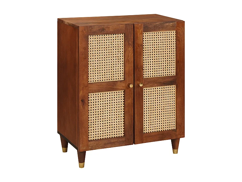 Credenza | Buffet | Armadio Marrone 60 x 33 x 75 cm Legno di mango massello