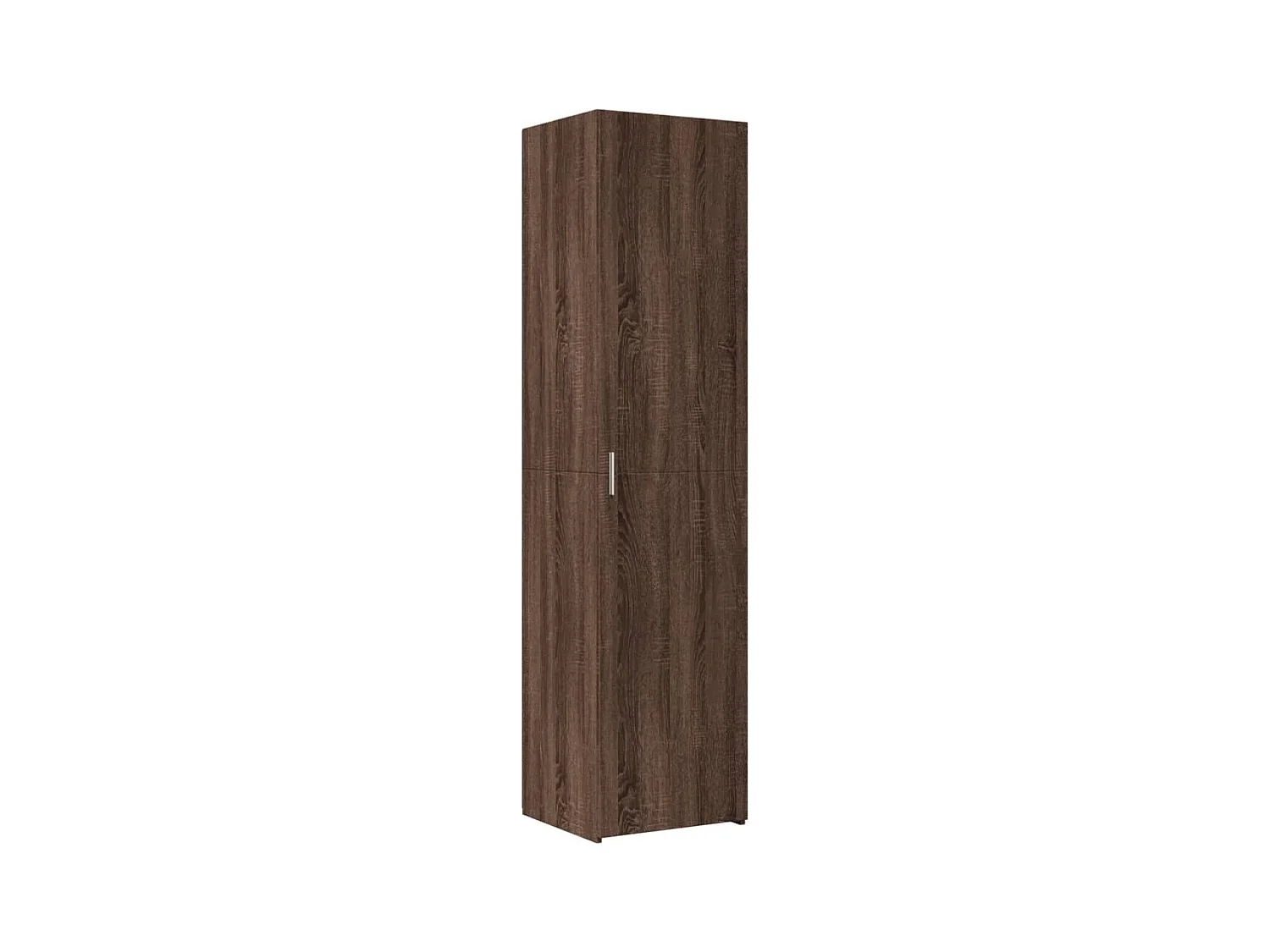Buffet | Bahut | Meuble de rangement haut chêne marron 45x42,5x185 cm bois d'ingénierie